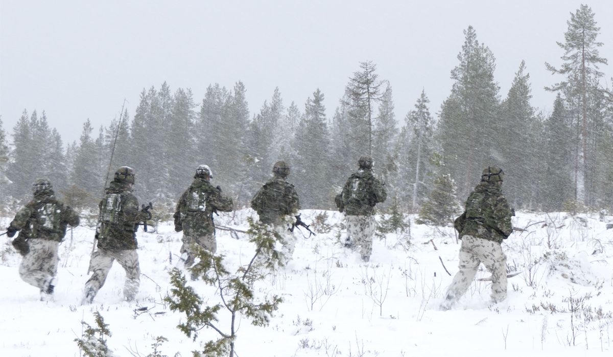 Jääkäriprikaatin taisteluharjoitus PUUKKO 20 Sodankylä–Pokka–Tieva alueella  