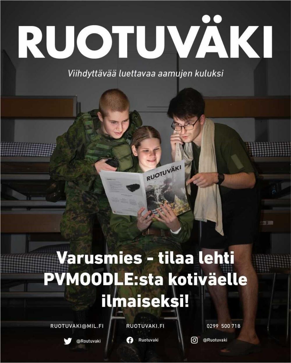 Ruotuväki-lehden kansi