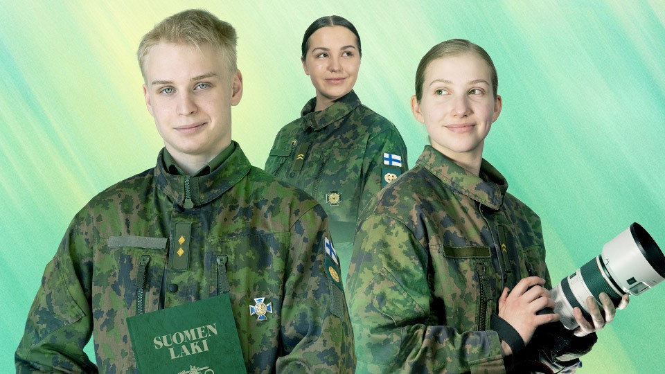 Kuvituskuva erikoistehtävissä toimivista varusmiehistä