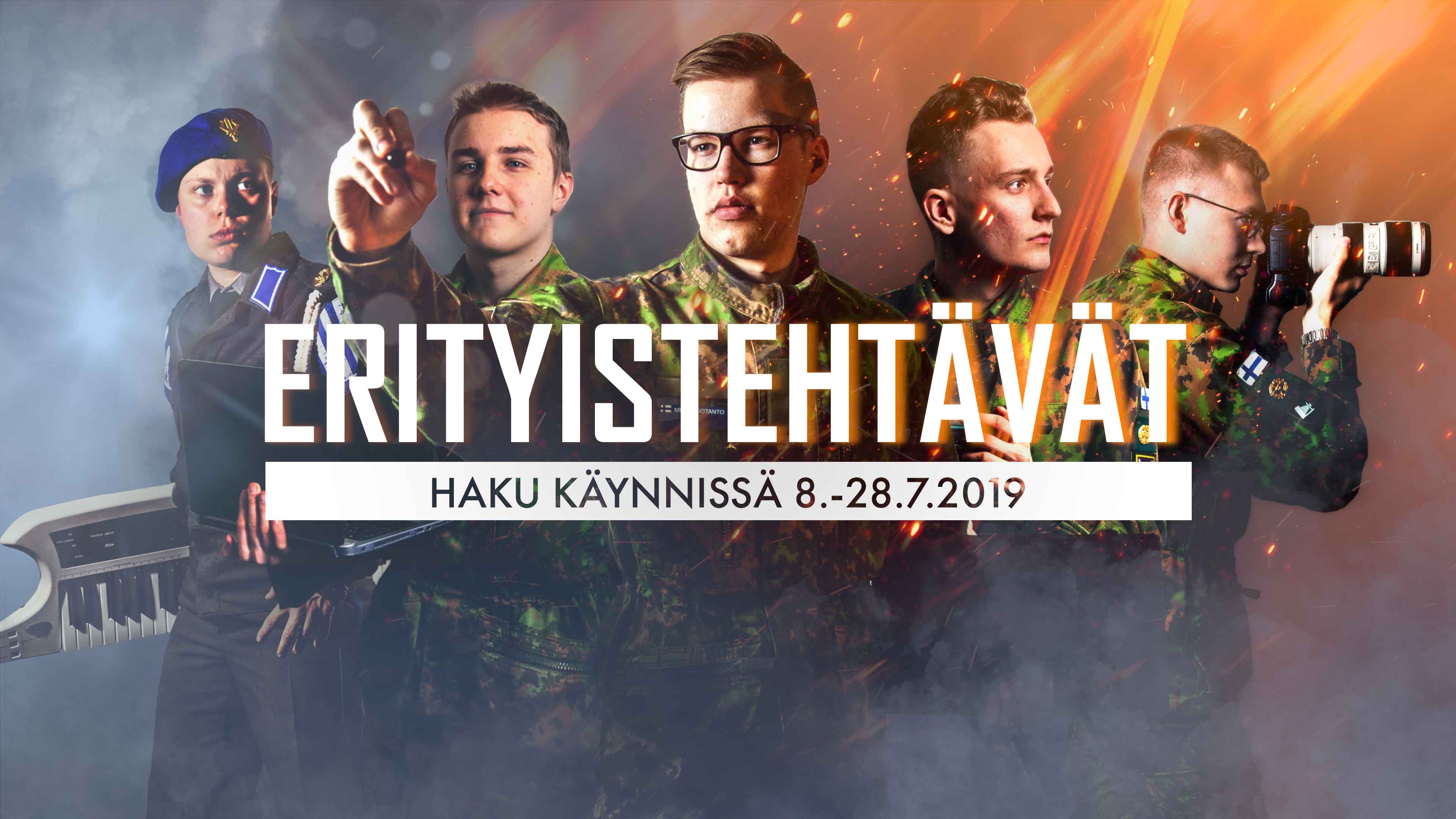 Haku erityistehtäviin käynnissä Haku erityistehtäviin käynnissä